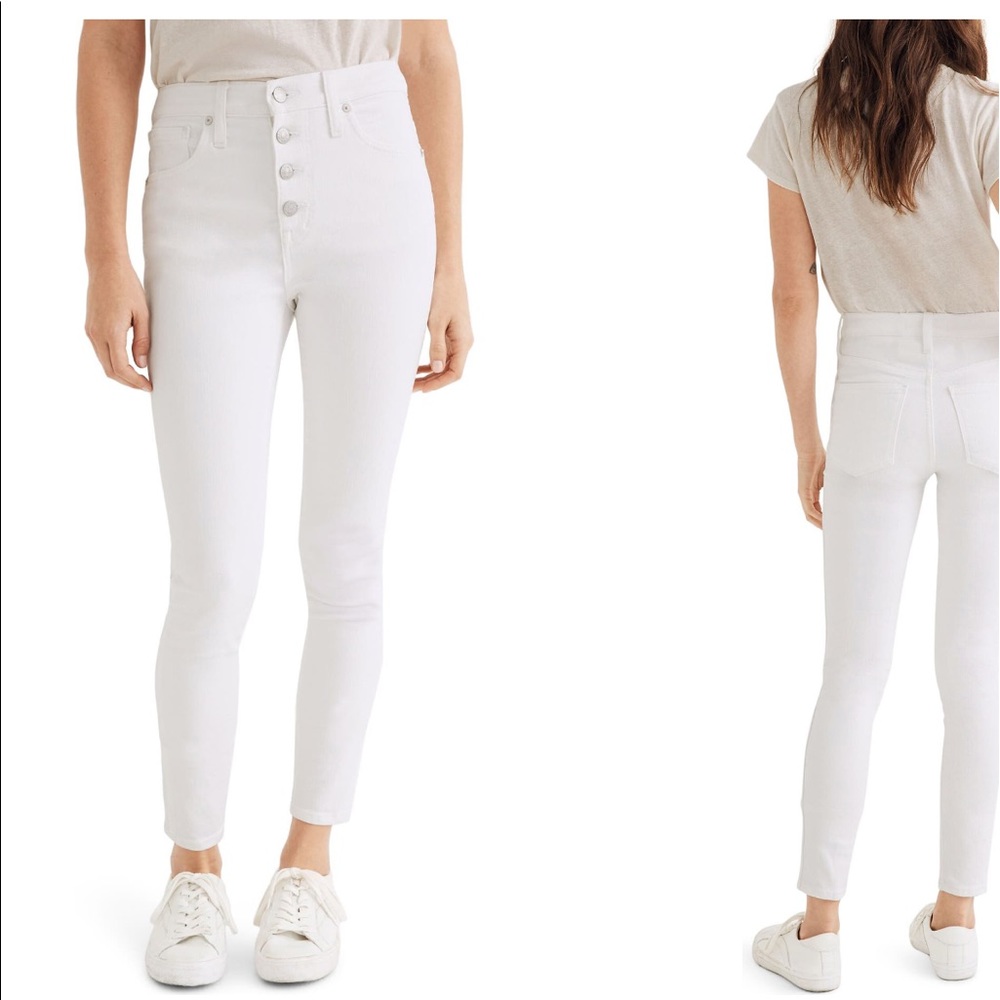 Madewell 10” High-Rise Skinny Crop W25